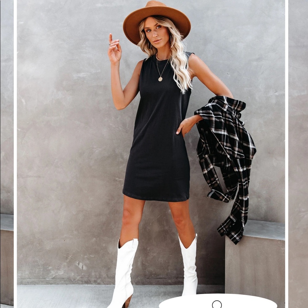 Dara Cotton Tank Dress